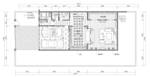 楼顶凹字型别墅图片,凸形中式别墅图片大全