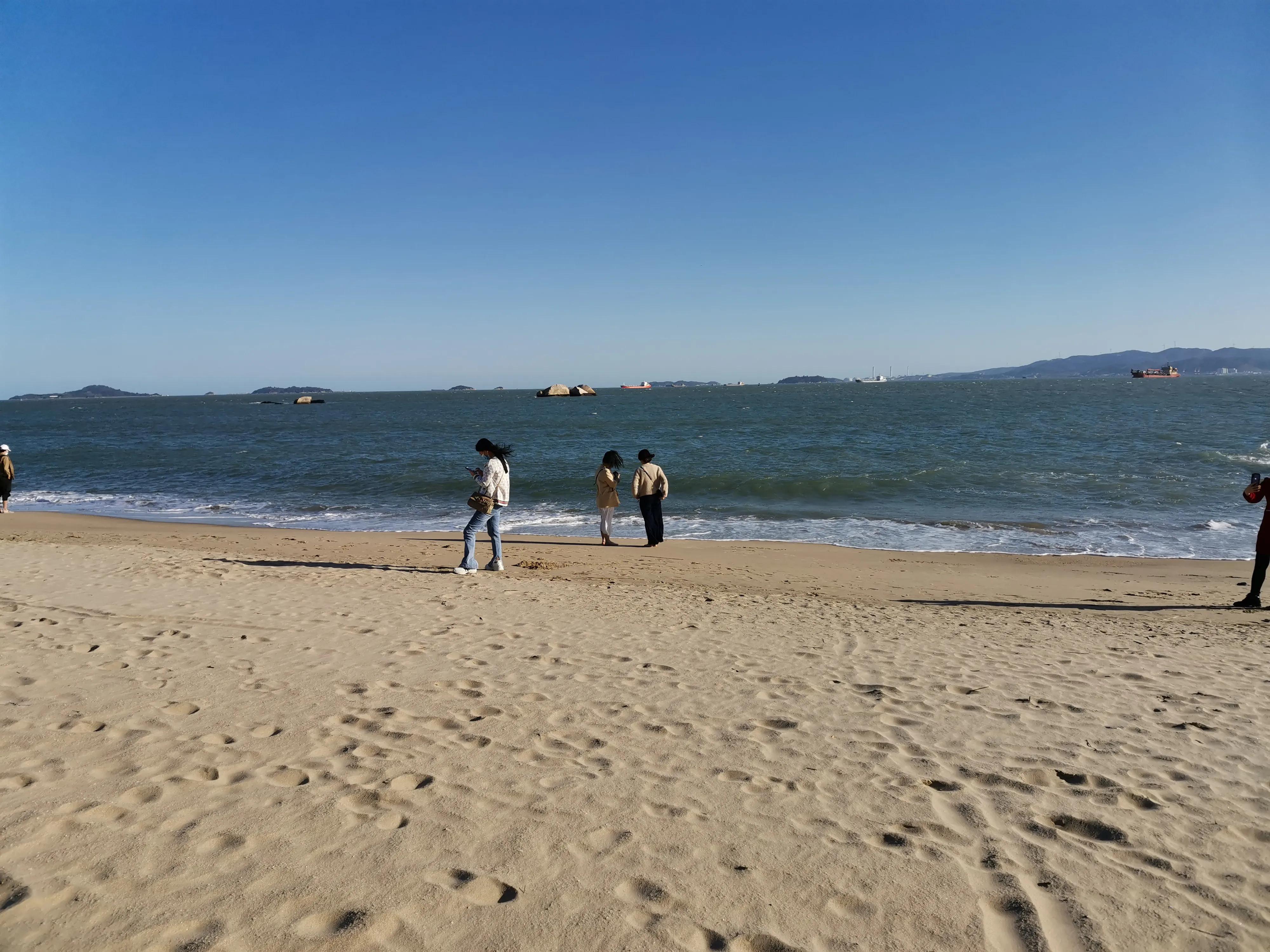 厦门的蓝天白云大海,厦门的海厦门的天空
