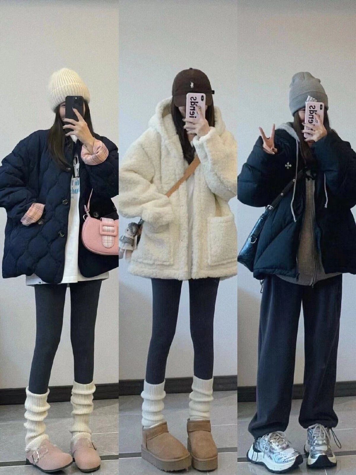 冬季好看保暖的穿搭,冬天保暖又好看的搭配图片大全