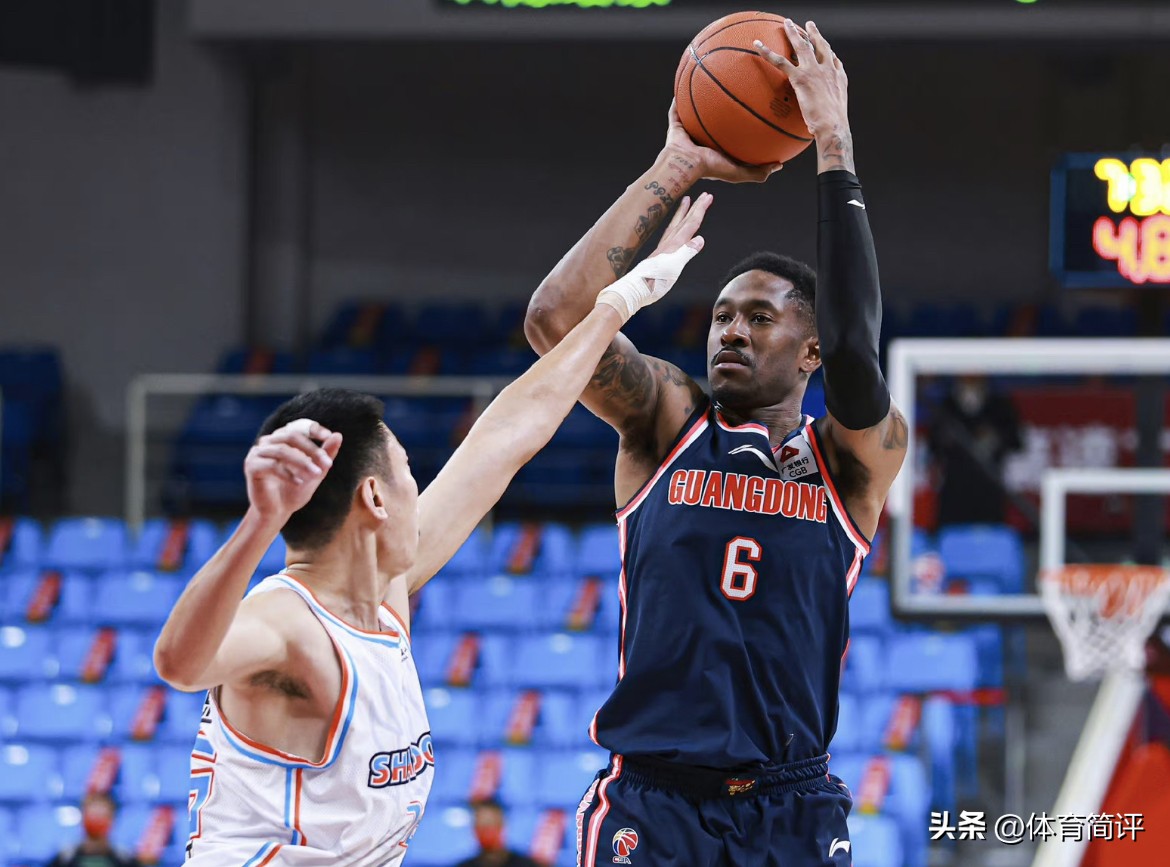 央视直播!今晚6场CBA赛程出炉,广东男篮有望轻松击败山东男篮