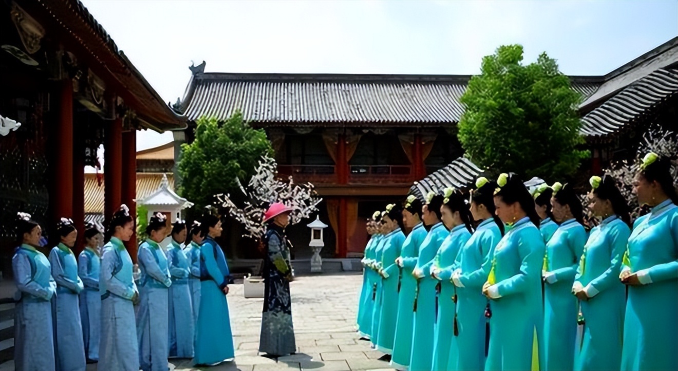 清宫选秀经典片段,选秀清宫