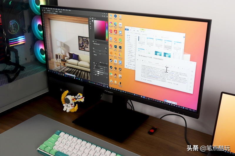 多台显示器分屏教程,电脑分屏教程一左一右使用体验
