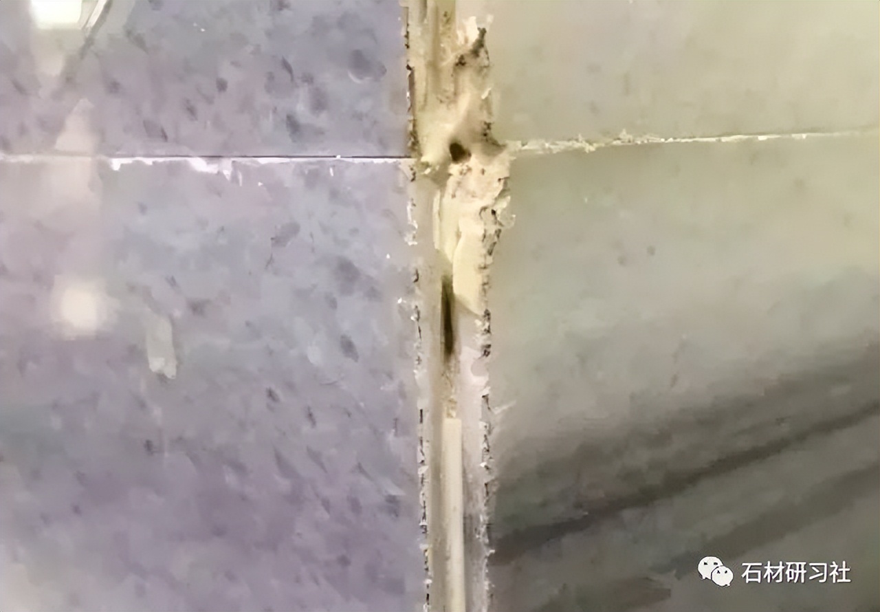 石材阳角拼缝补胶材料,石材开缝补胶