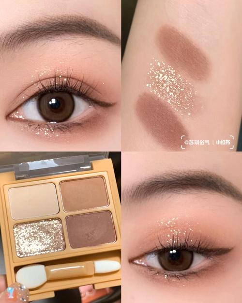 生活妆涂什么眼影好看,张檬生活妆眼影涂法