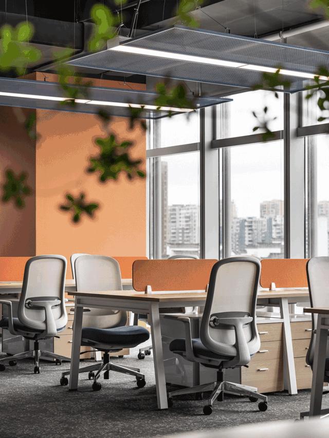 “打翻了”调色盘设计的办公室原来长这样！