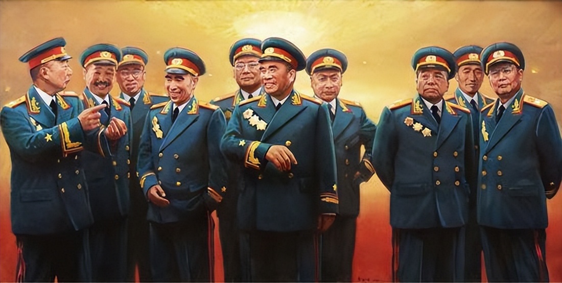 1955年首次授衔元帅条件,1955年首次授衔将帅全集