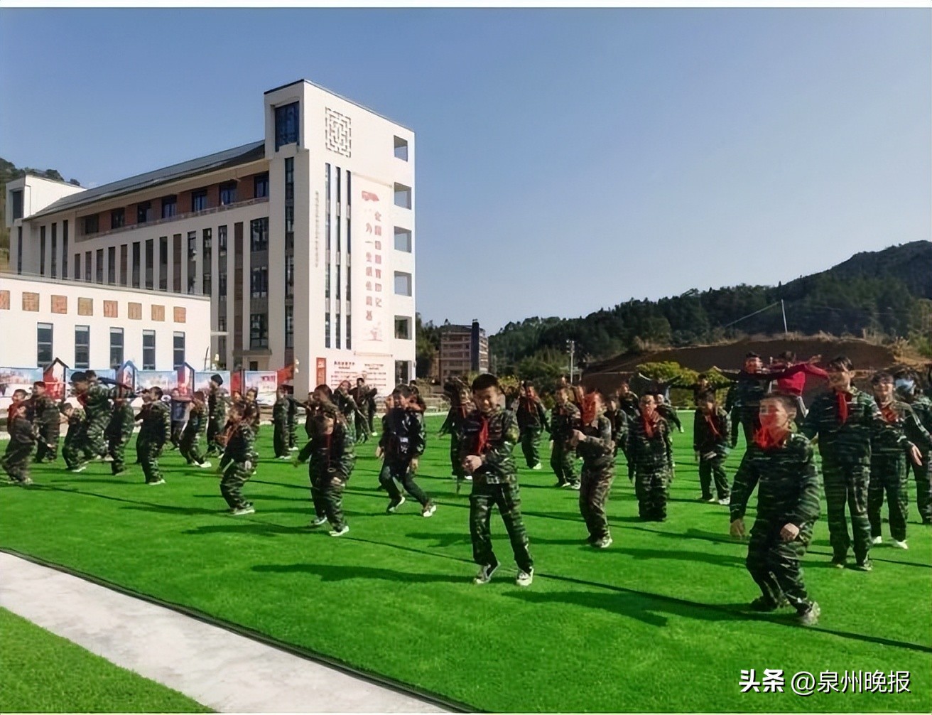 乡村教育丨德化县盖德中心小学：“双减+国防教育”减负提质“成长套餐”营养可口