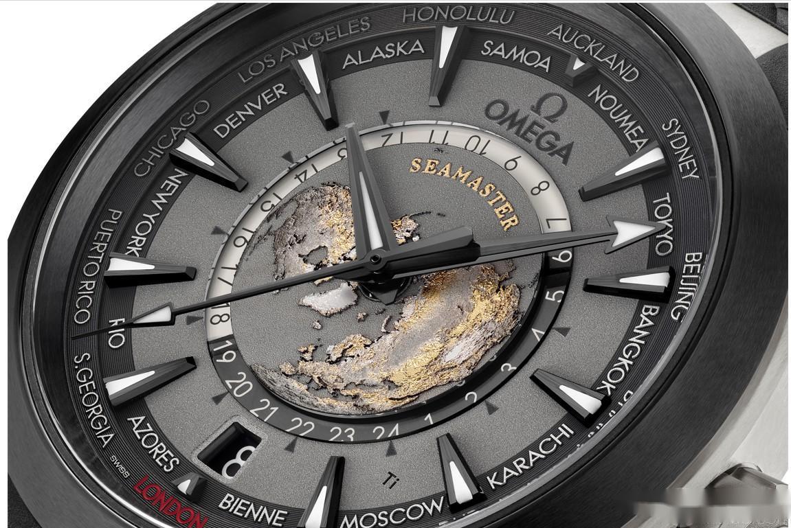 欧米茄海马300卡扣,欧米茄锁扣按不紧