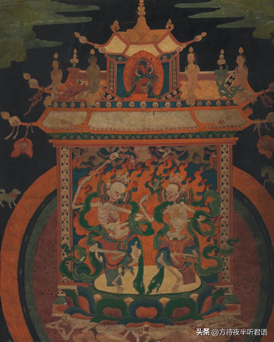 藏传佛教如何面对死亡,尸场