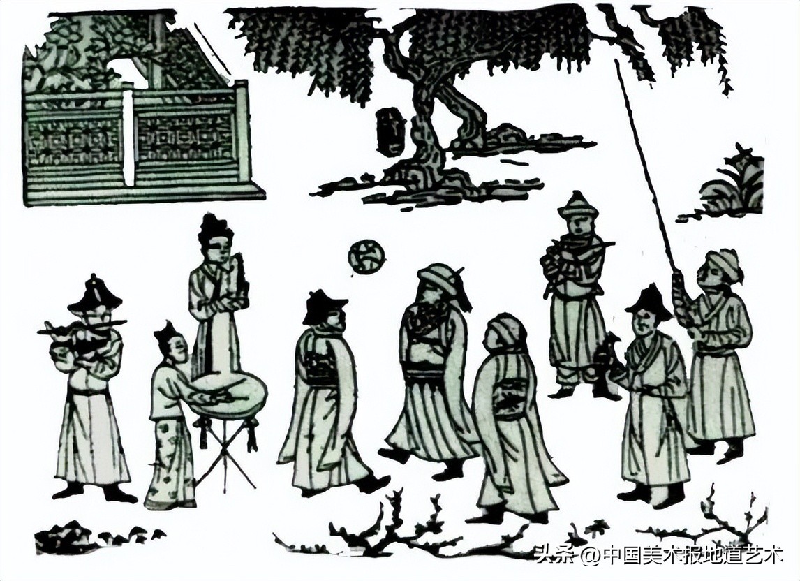 宋朝的足球,宋代以前的足球