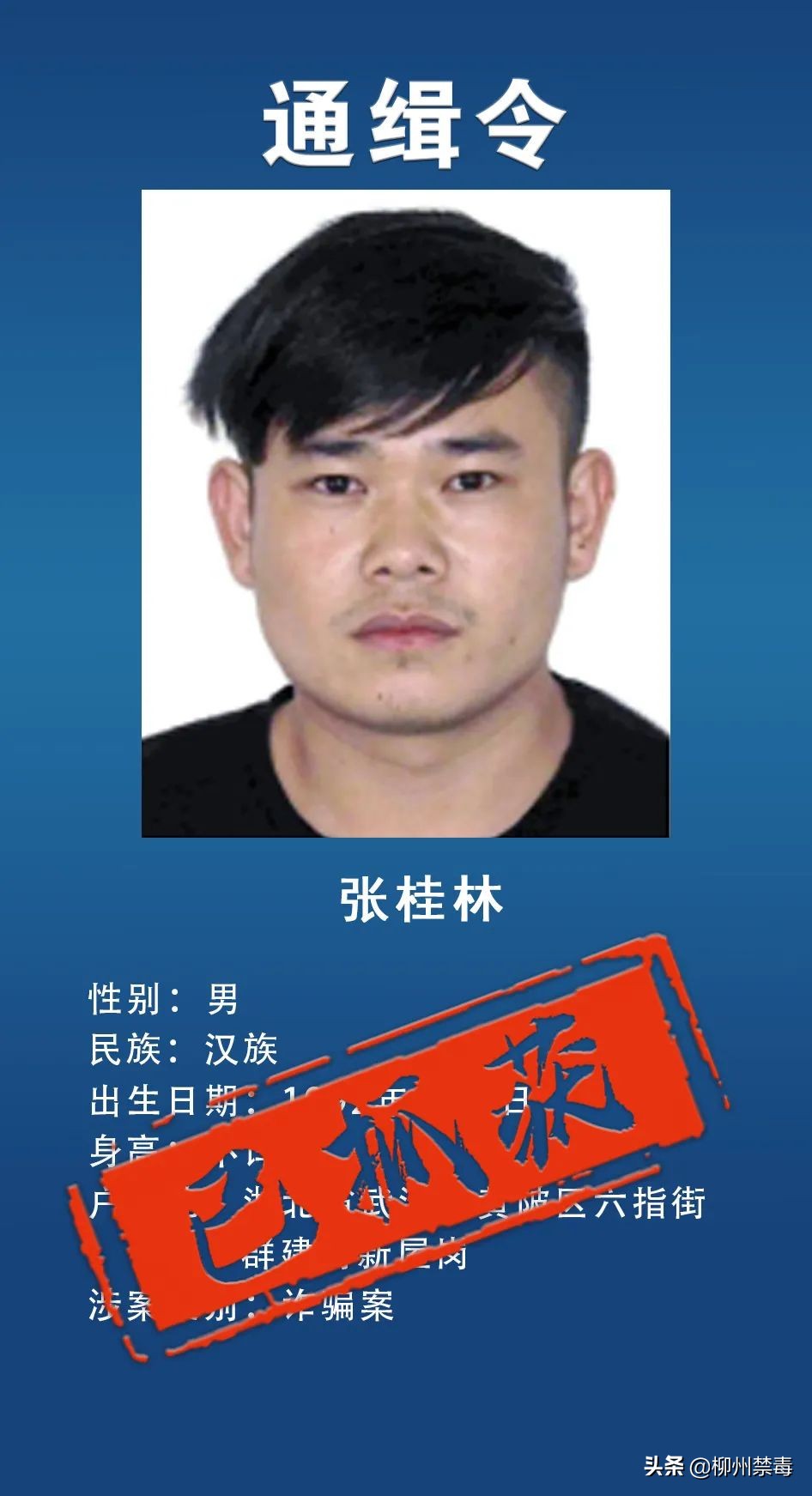 最新发布10名通缉犯名字,通缉令发布半小时落网