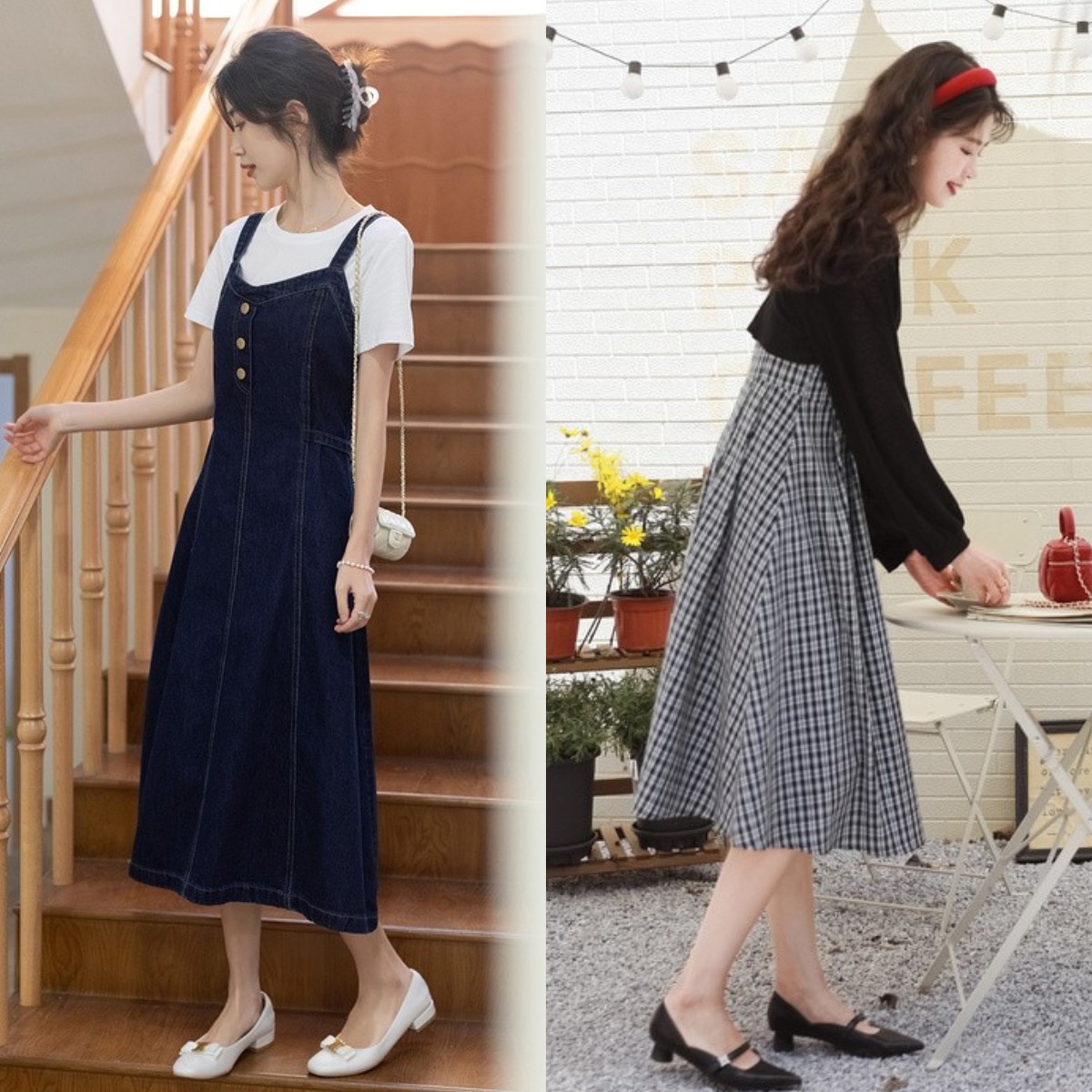 奶奶鞋搭配短款a字裙,奶奶鞋搭配什么裤子好看