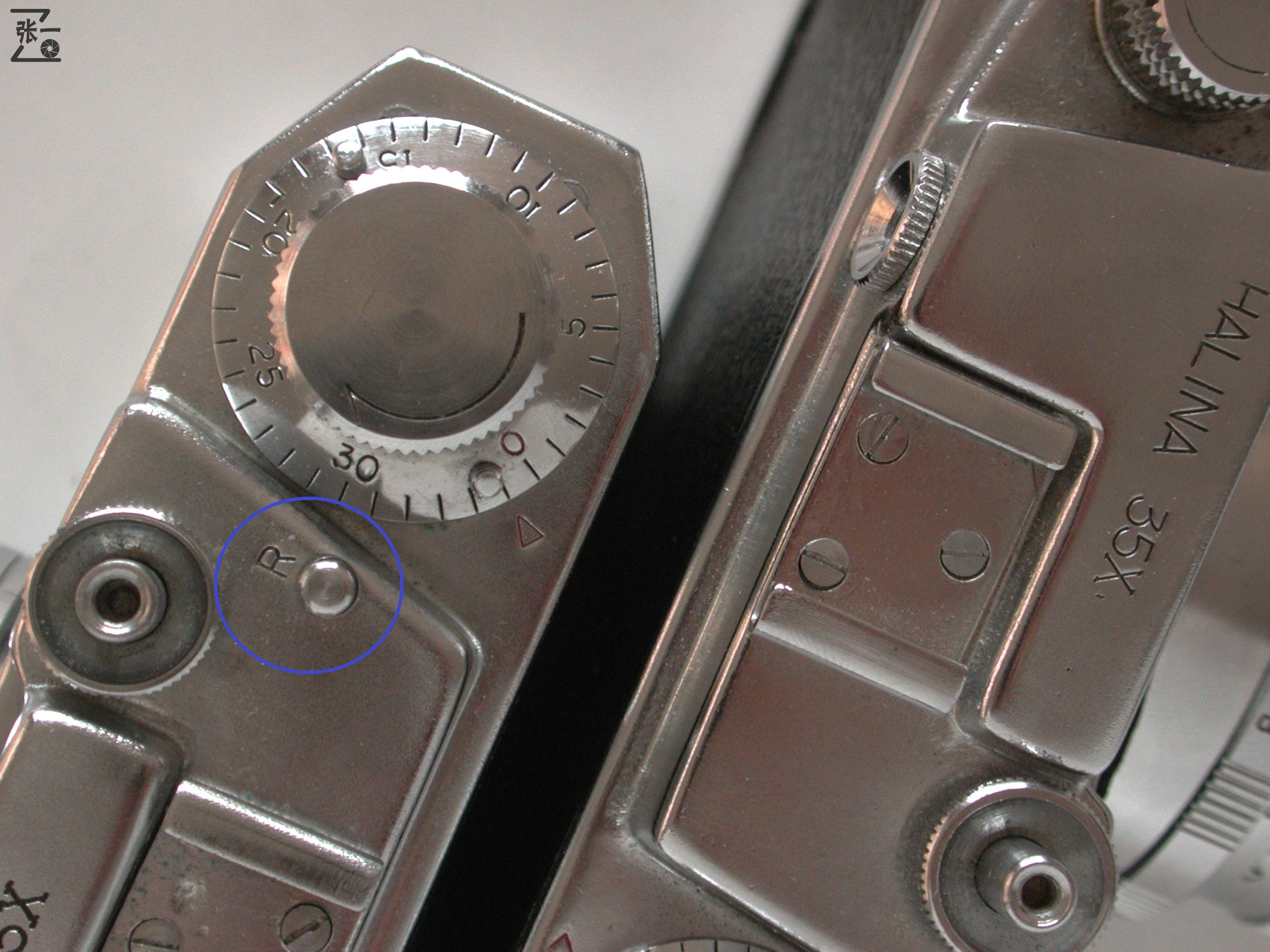 Halina35X旁轴照相机!中国香港1959年制造