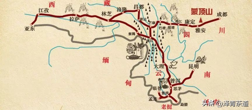 茶马古道茶叶铁盒价格,茶叶溯源之旅
