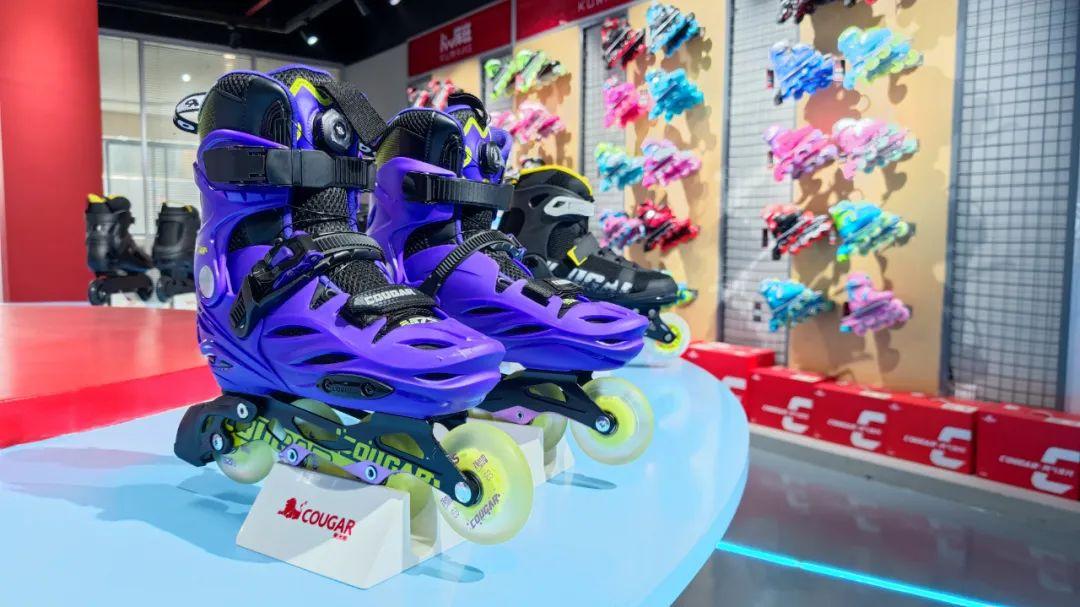 “中国红”轮滑鞋，肇庆大旺制造闪耀冬奥