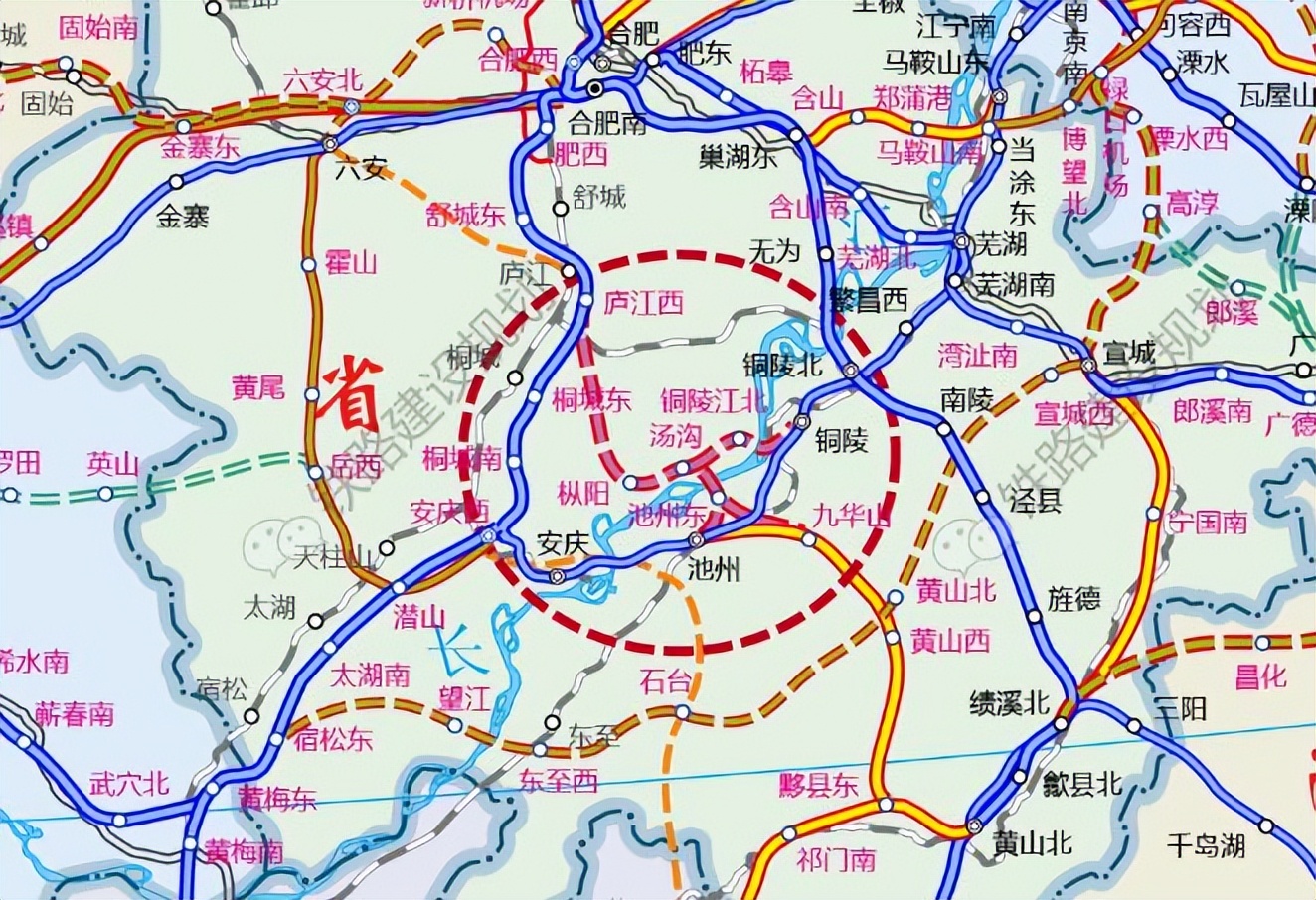安徽铁路里程,安徽投资240亿元修建铁路