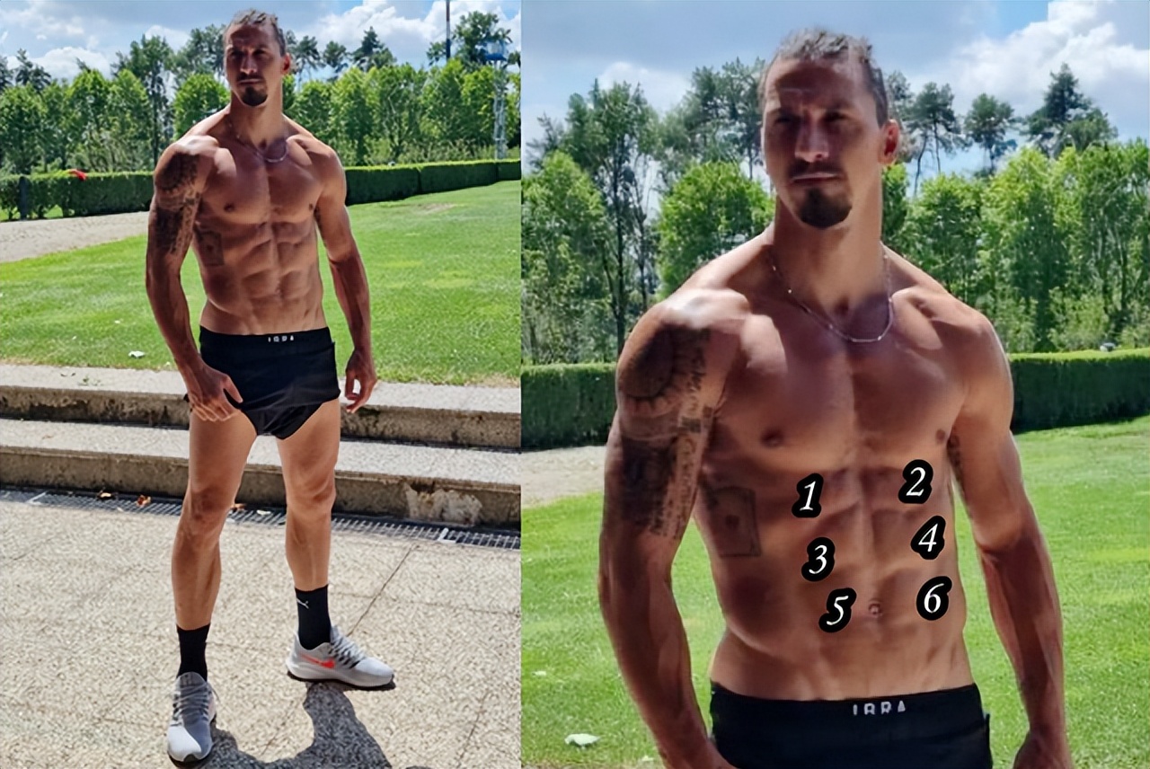 伊布的身材属于什么水平,伊布晒恐怖伤疤