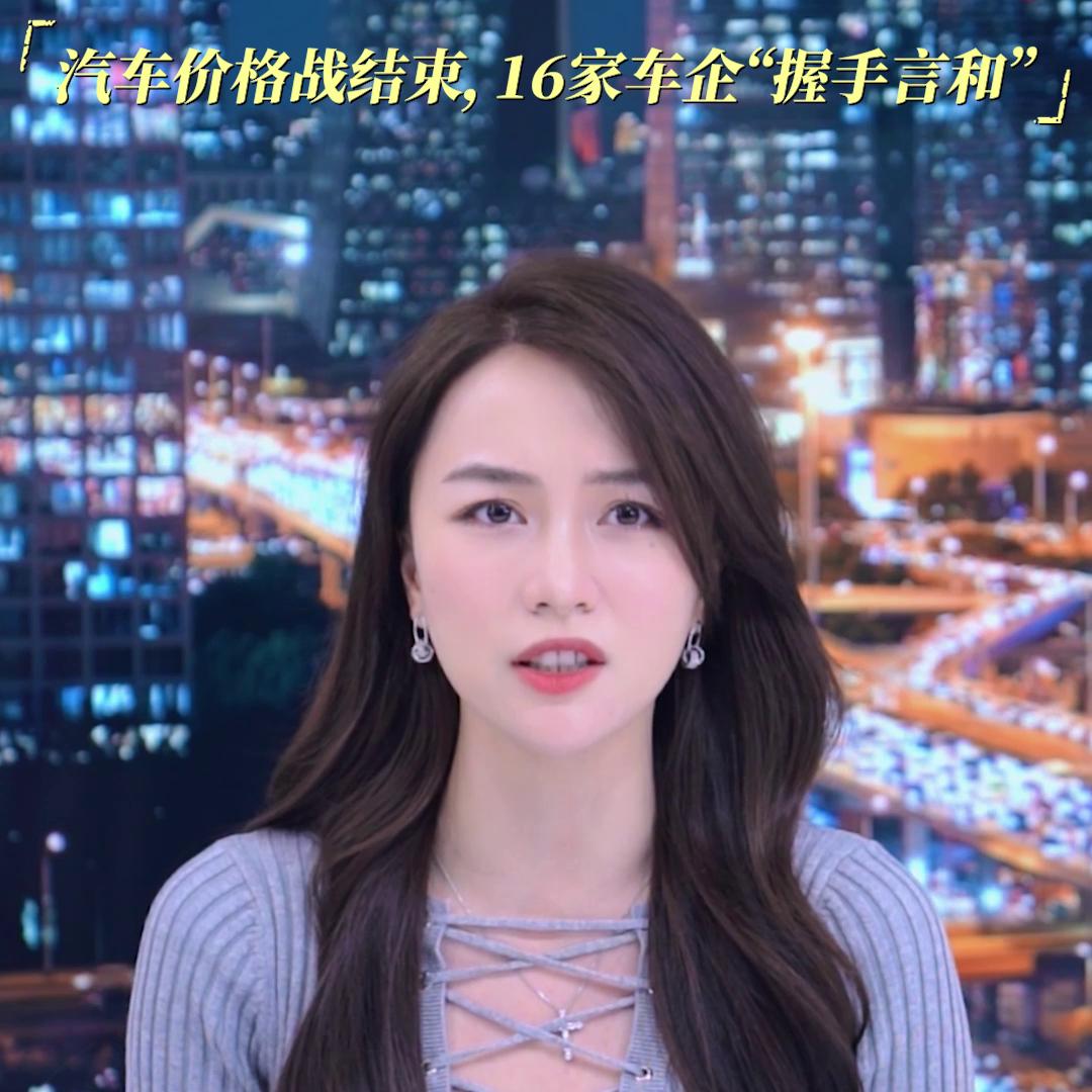 16家车企联合签署承诺书不降价,16家车企签承诺书不打价格战
