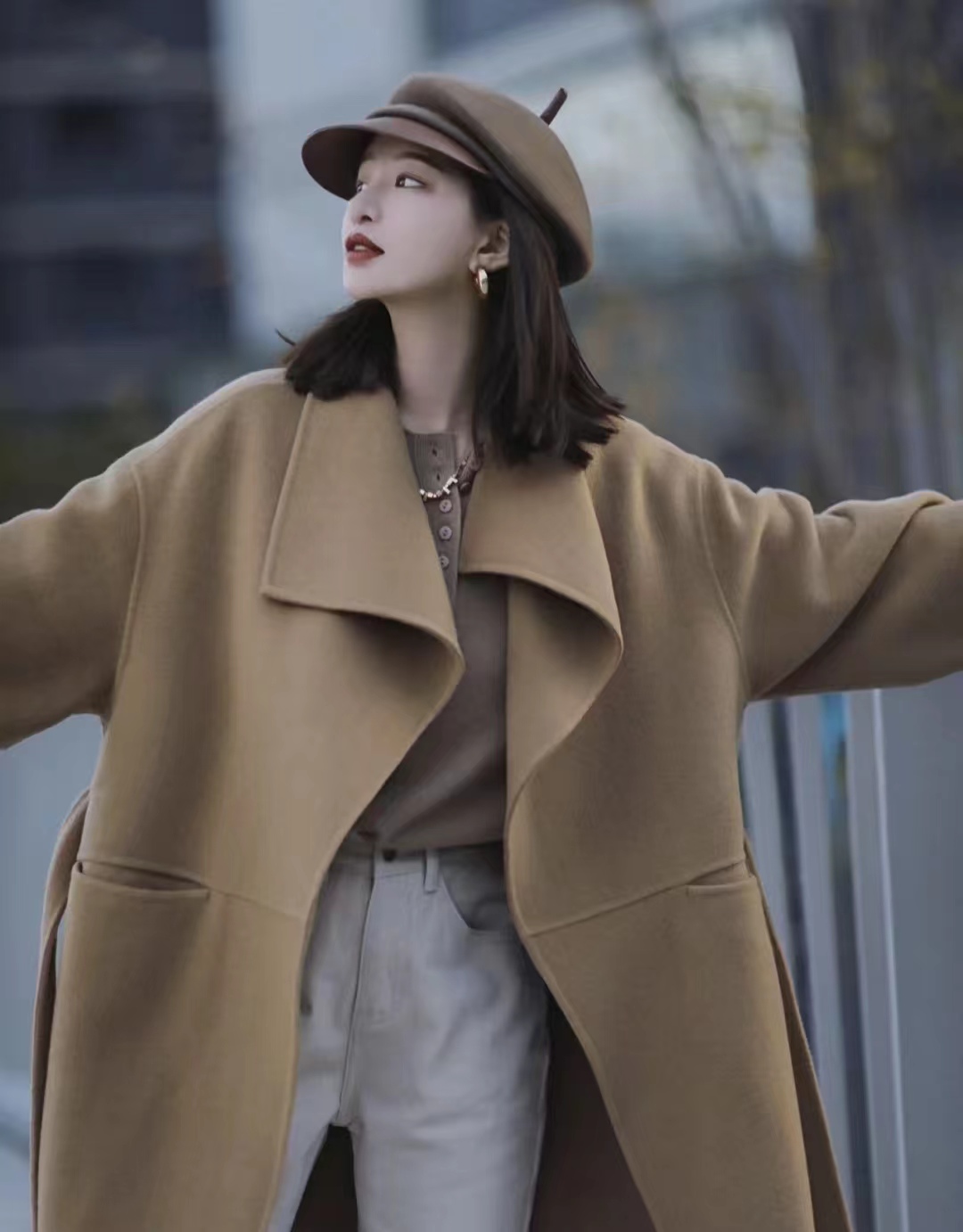 40到50岁秋冬高档女装连衣裙,秋冬搭配简约高级30岁到40岁