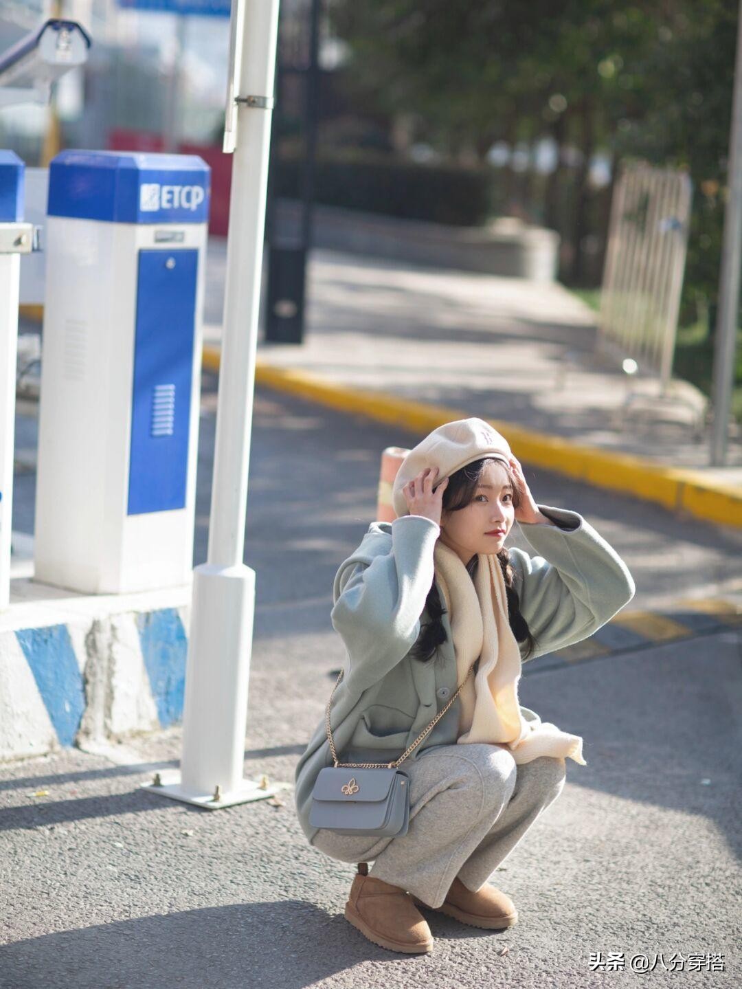 冬天不知道怎么穿衣服好看,几款毛呢外套穿着保暖彰显女人味