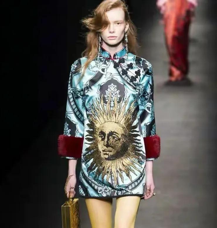 亮相gucci大秀惊艳米兰时装周,gucci展示2019早秋系列