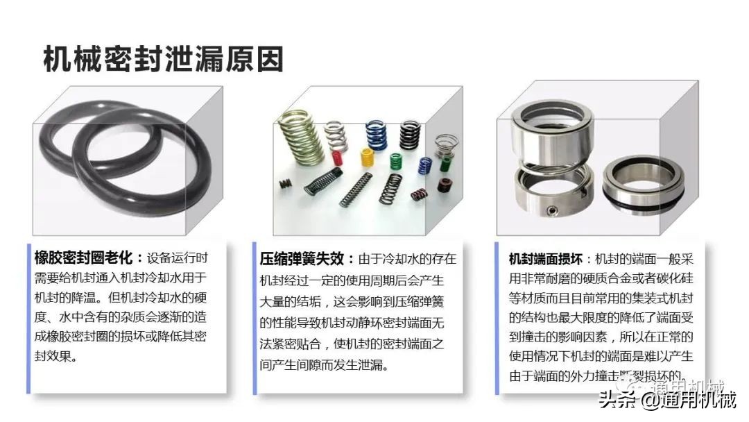 机械密封泄漏的原因及处理方法,机械密封缺陷引起泄漏有哪些