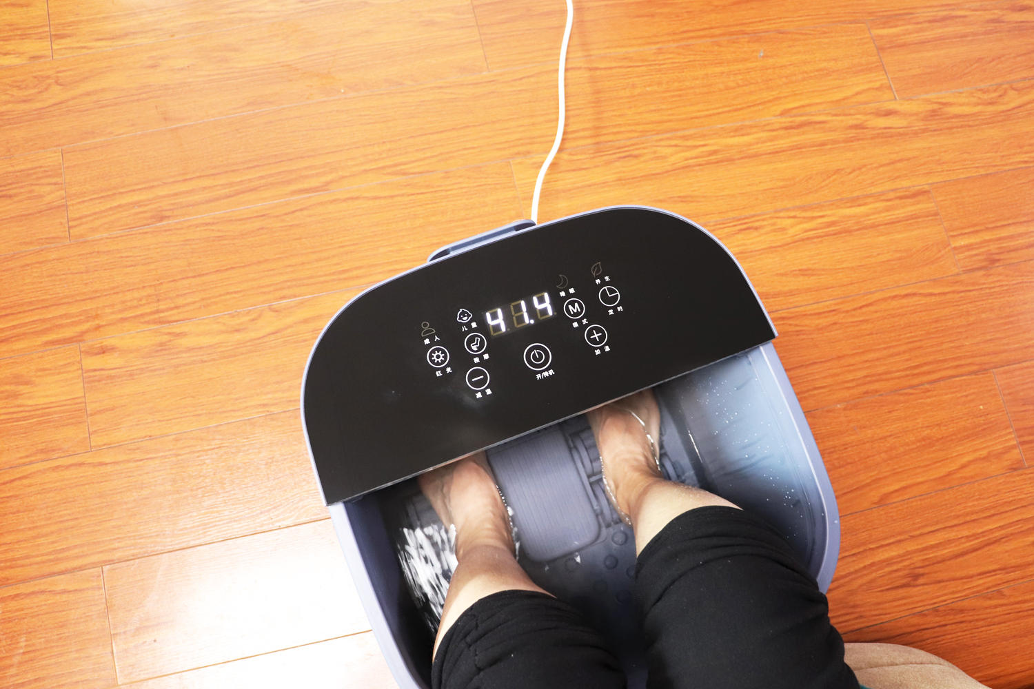 一家三代泡脚,一家3口都能用的泡澡桶