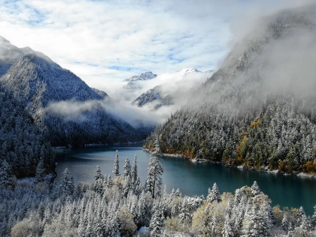 四川不同季节的九寨沟,四川最值得去的九寨沟