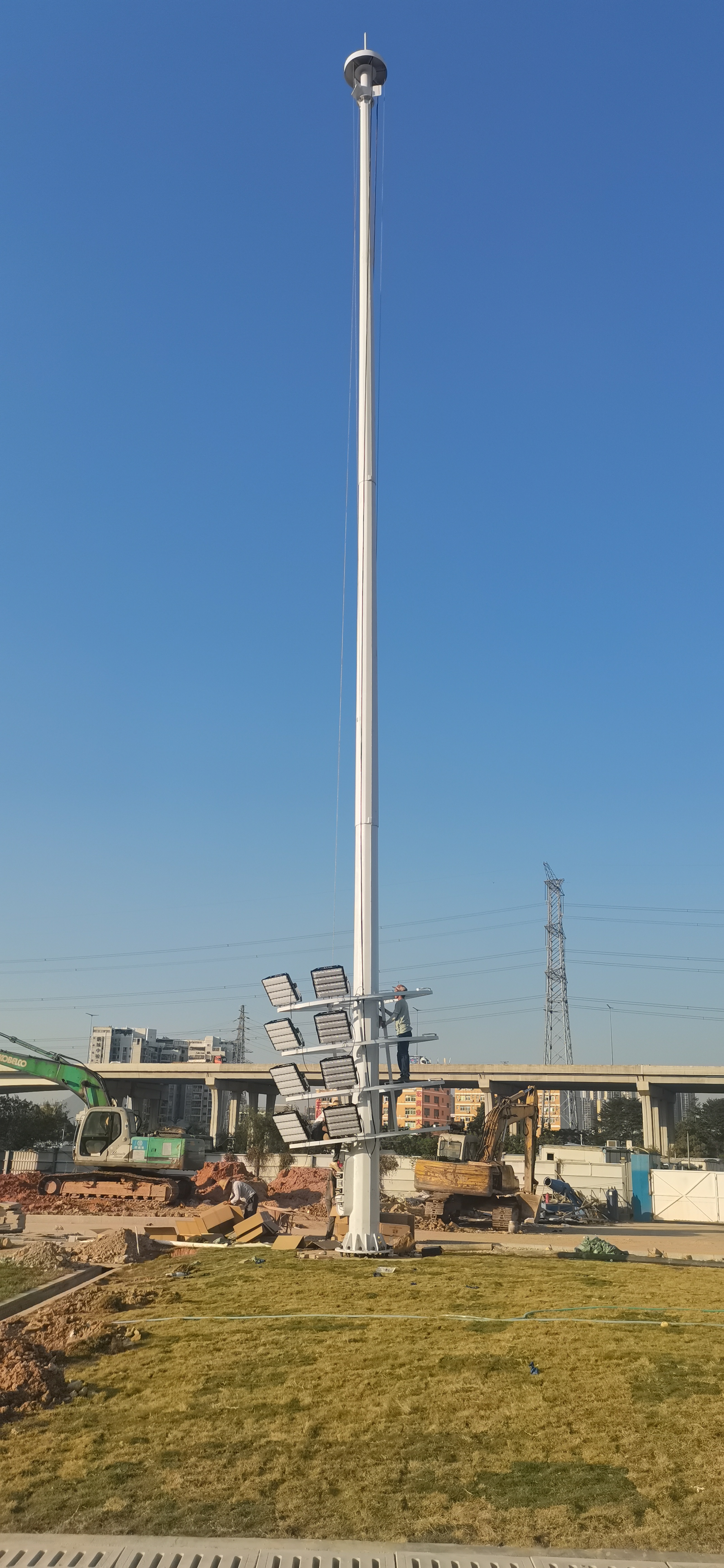 球场预埋件的正确安装方法,球场灯杆预埋件规格大全