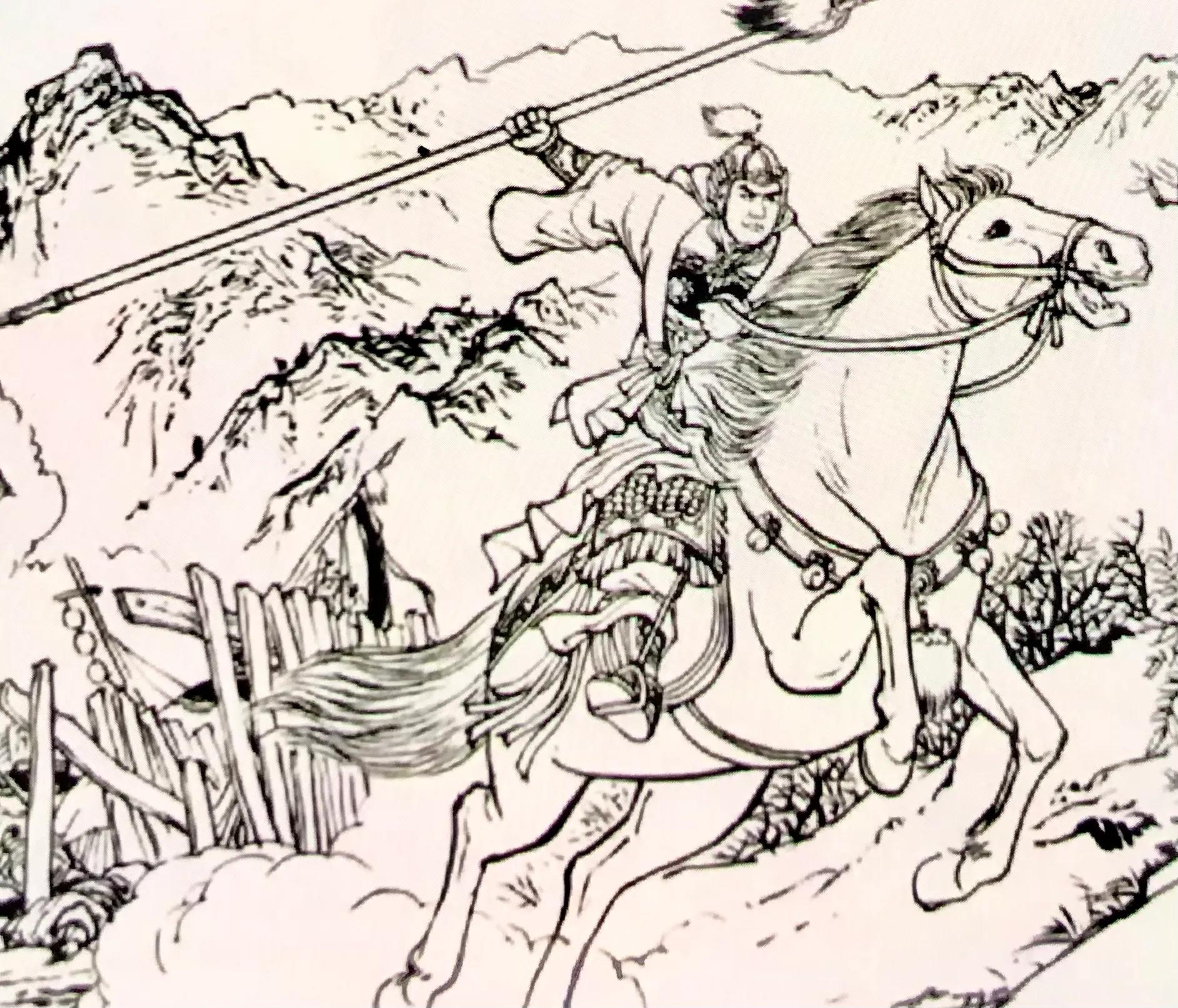 高宠挑铁滑车花絮,高宠挑铁滑车惊掉了金兀术的下巴