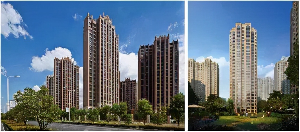 高端住宅立面效果图,高端住宅立面设计