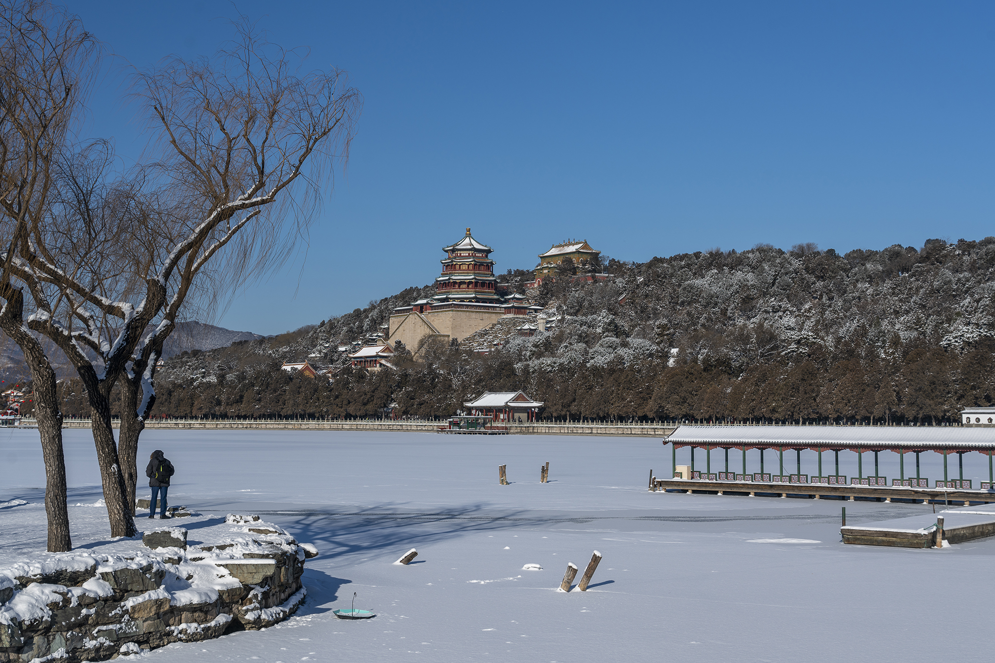 走颐和清漪，赏皇家园林之十一：昆明湖东堤（修订版）