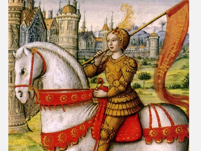 法国民族英雄圣女贞德,法国女英雄贞德