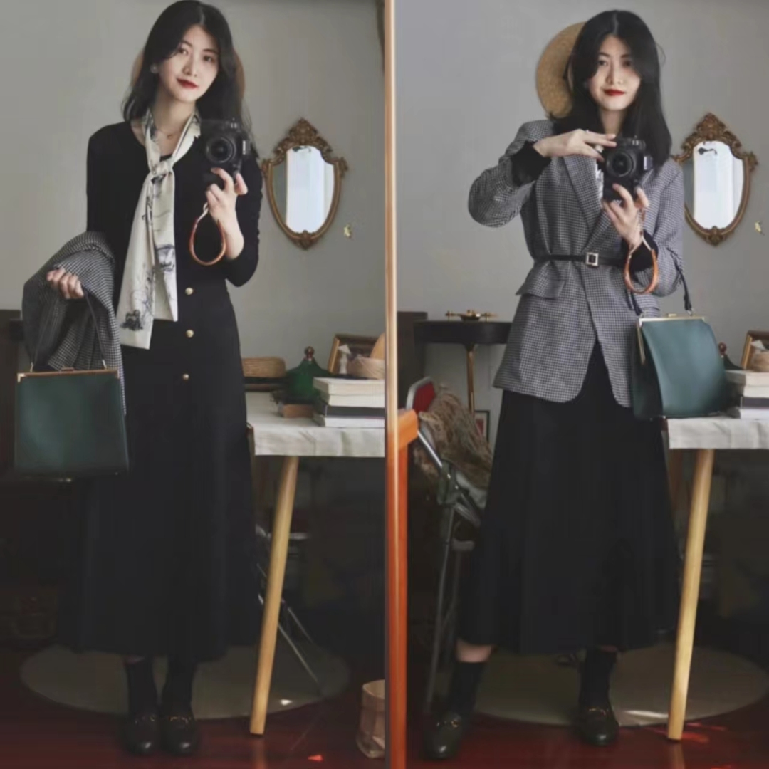 女西装外套系腰带秋冬,秋冬穿搭六个系腰带方法