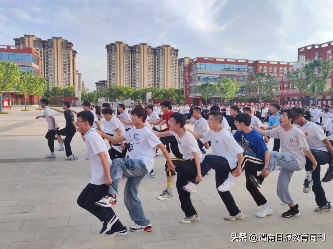 大荔中小学运动会,嗨起来健身操嘉年华