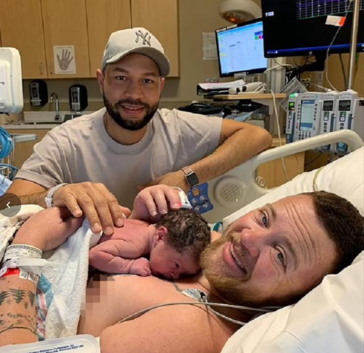 美国37岁男子自然怀孕,美国男子产下一名婴儿现在多少岁