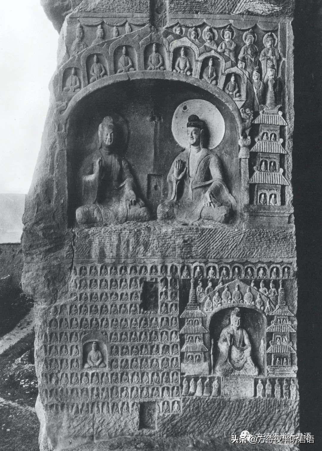 梁思成等|云冈石窟中所表现的北魏建筑