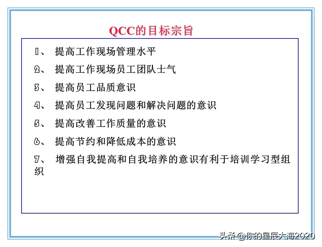 qcc品管圈品质管理方法,qcc品管圈步骤流程图