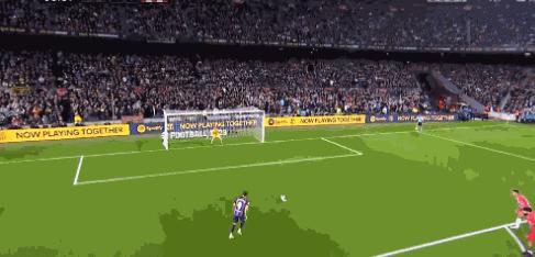 登贝莱皮克巴萨,巴萨2-1逆转皇马观众