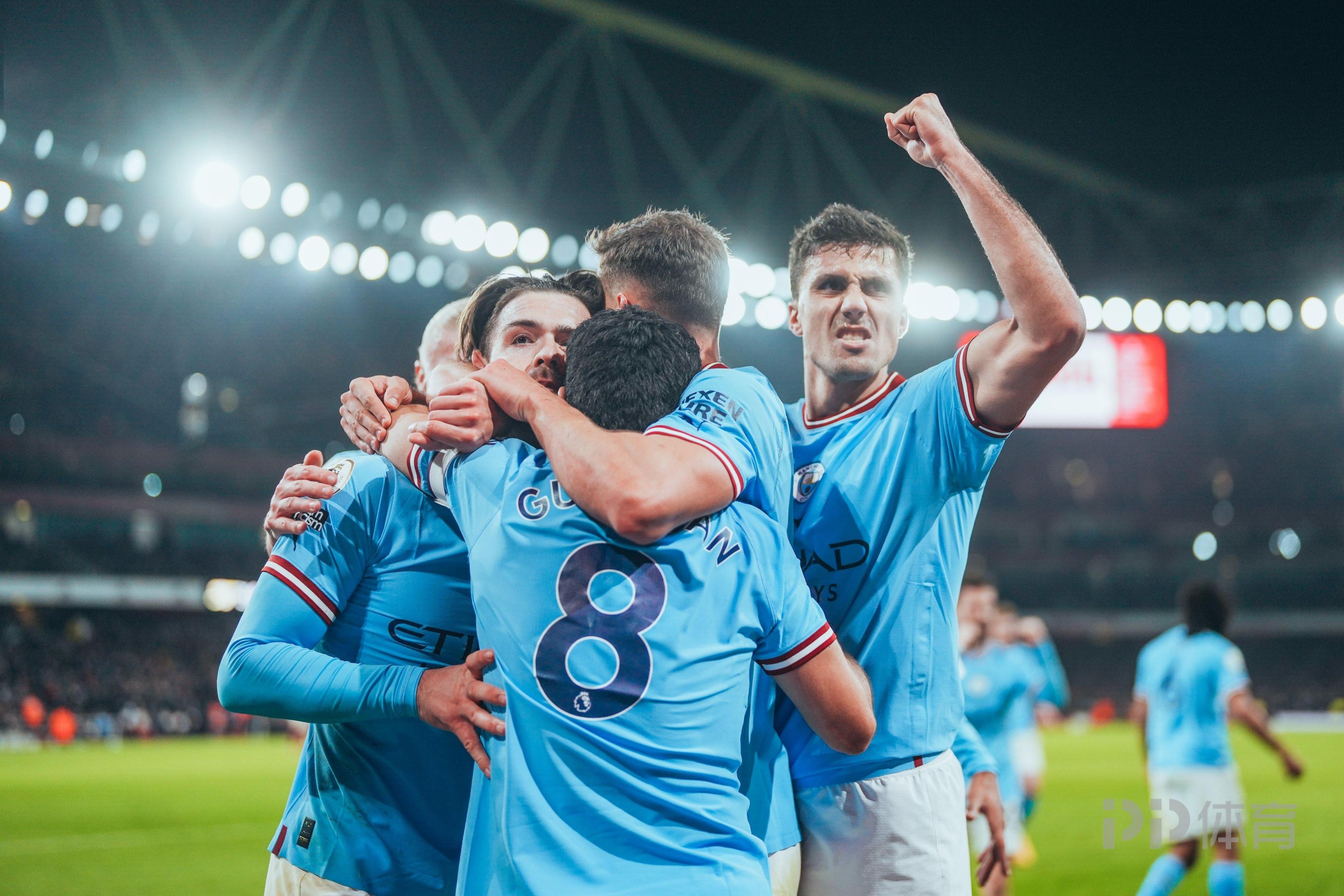 曼城四连冠在即前无古人后无来者,曼城1比2不敌曼联瓜帅