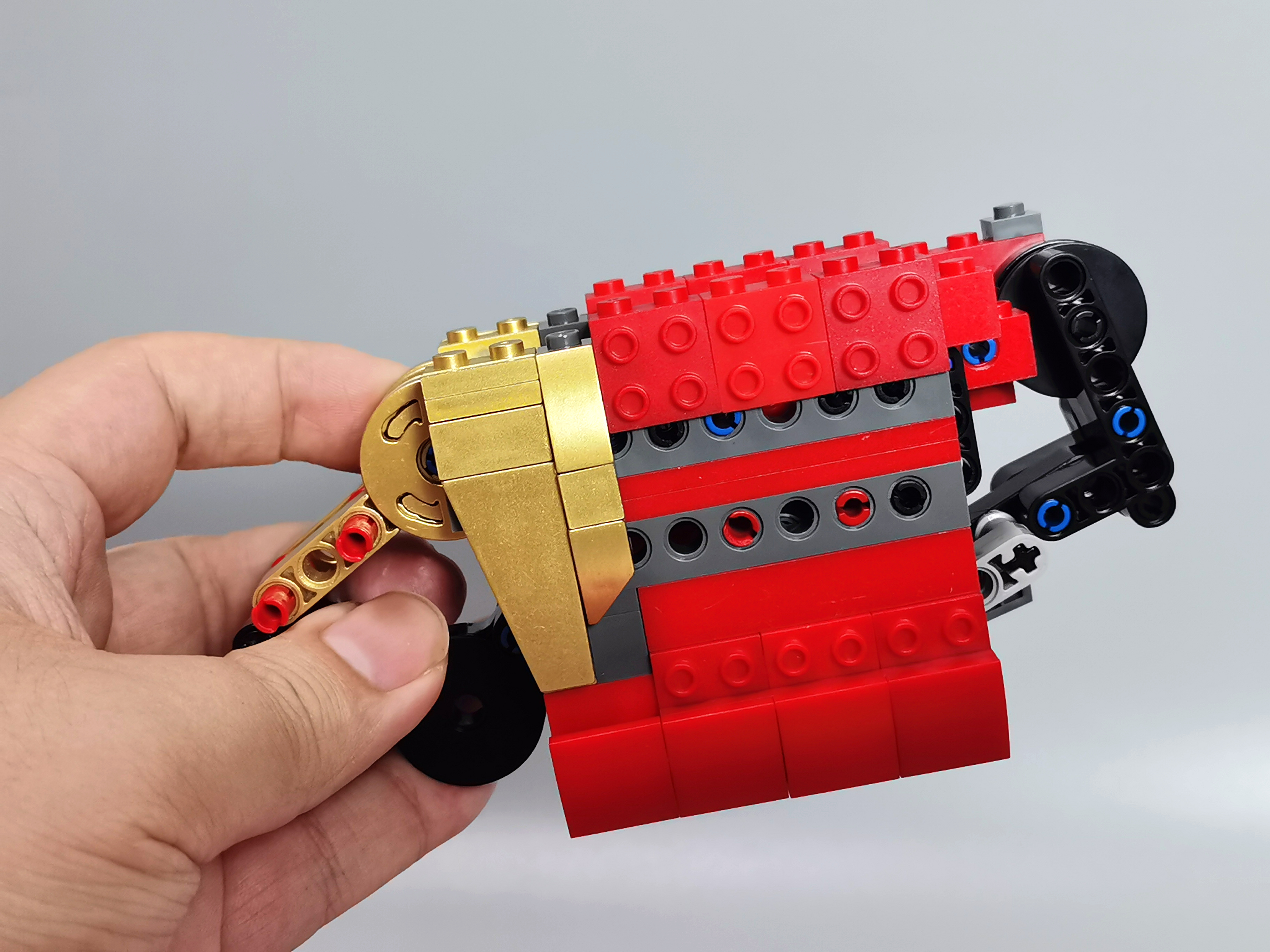 k盒子mk44反浩克装甲,k盒新品反浩克装甲拼搭