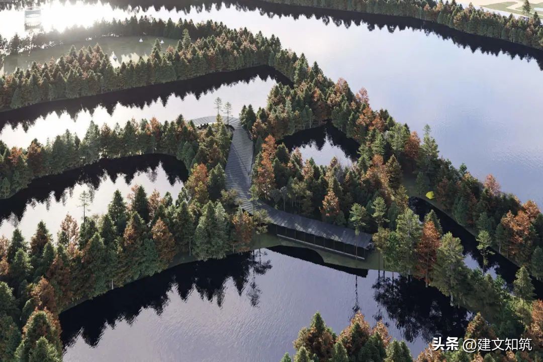 【荐筑】竞赛三等奖丨扬州小调：扬州三湾公园建筑设计/立木设计