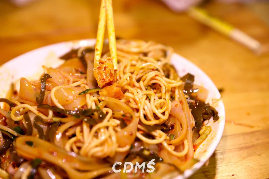 成都分量超大的凉面,成都凉面店