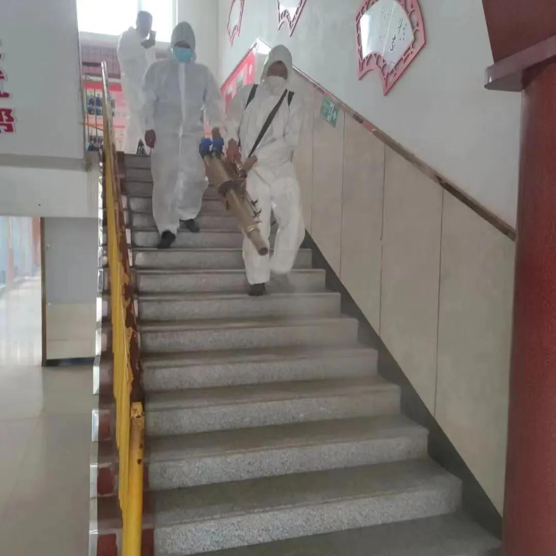 河北安平：同华学校防疫消杀筑防线凝心聚力备开学