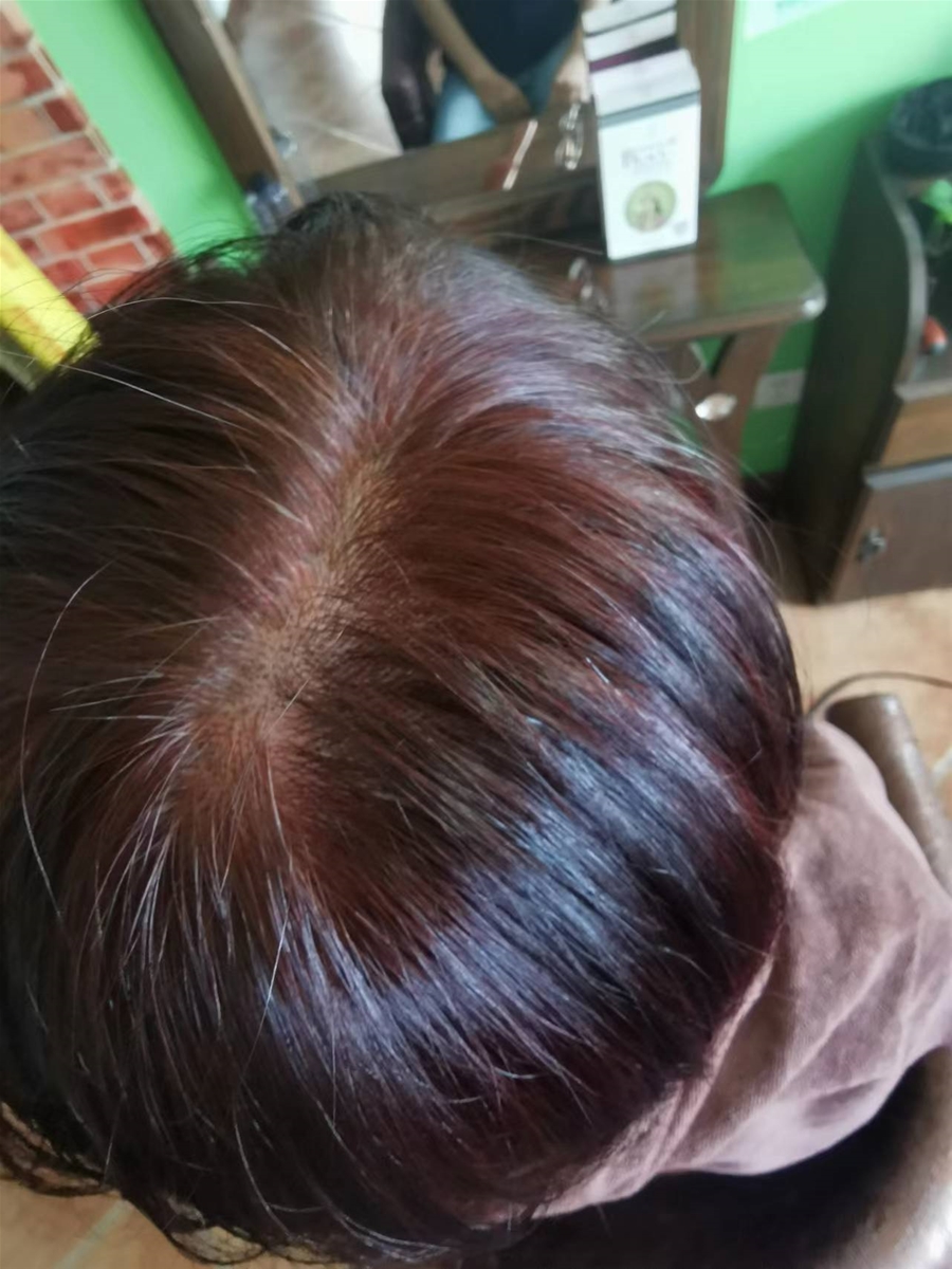 海娜粉把白发染成红色怎么办,哪种海娜粉染白发最好