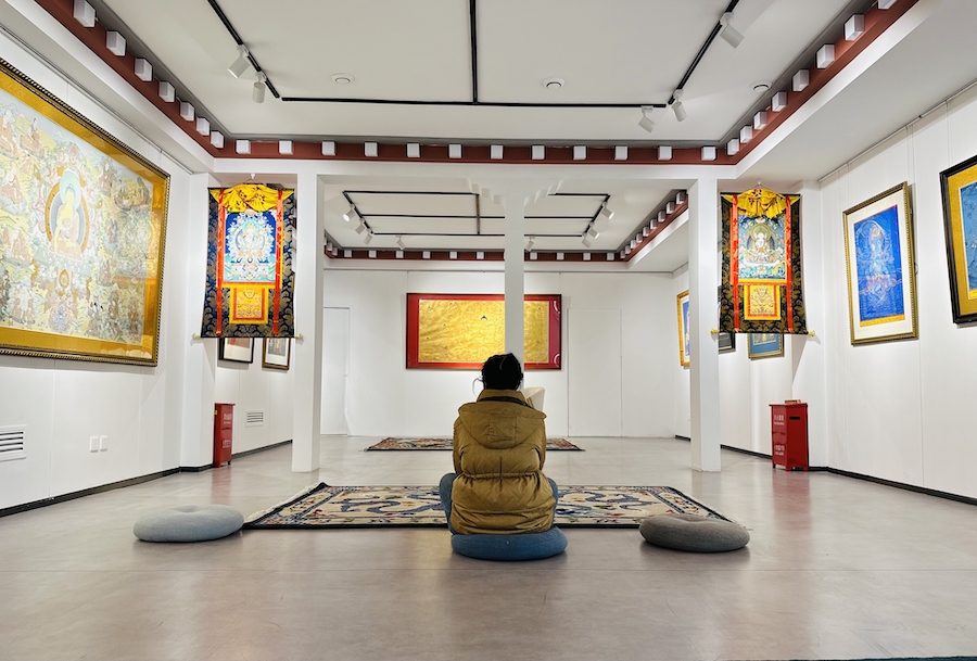 生肖唐卡欣赏,十二生肖本命佛唐卡小尺寸