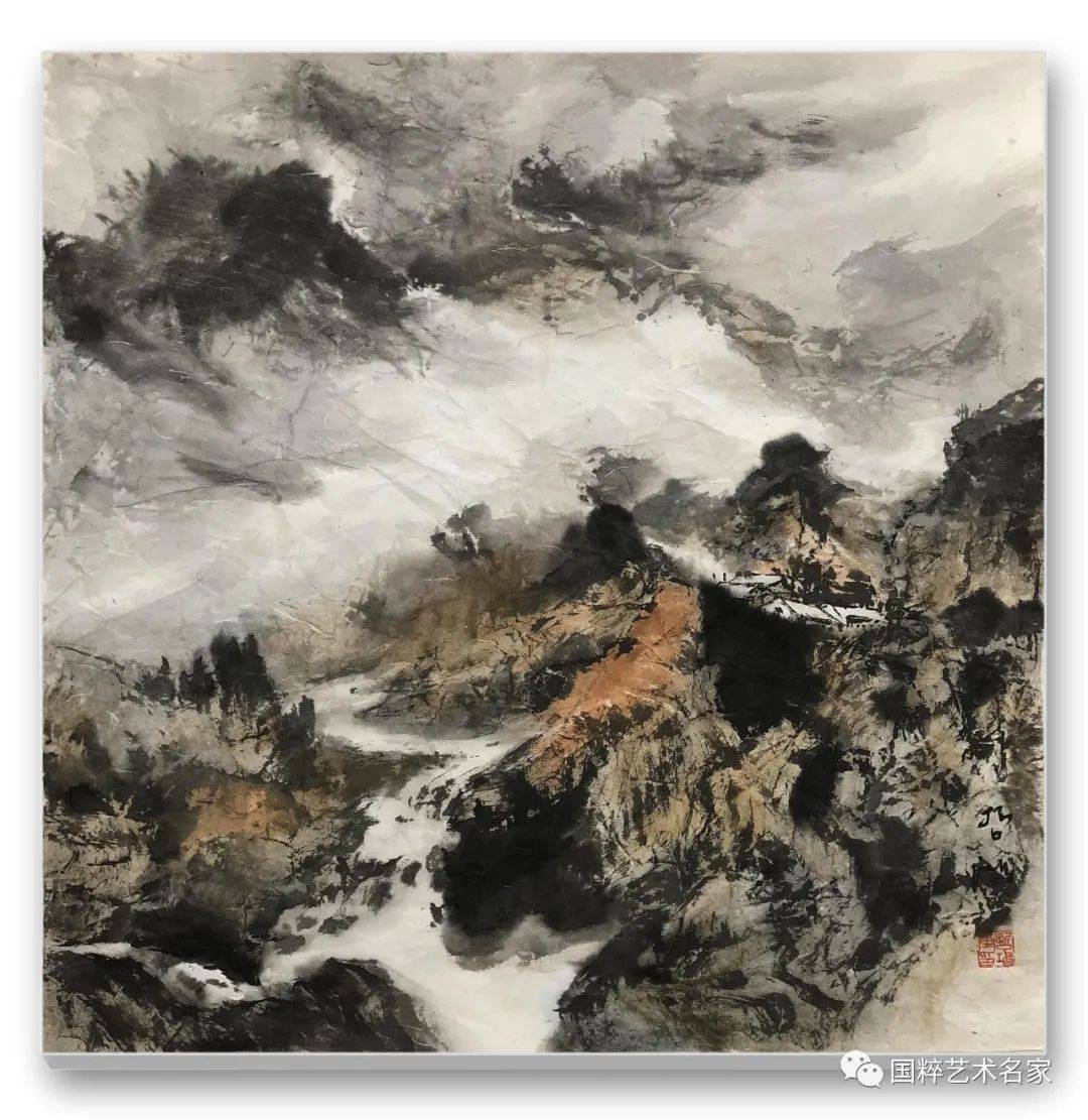 林哲鸿山水作品,林哲鸿国画