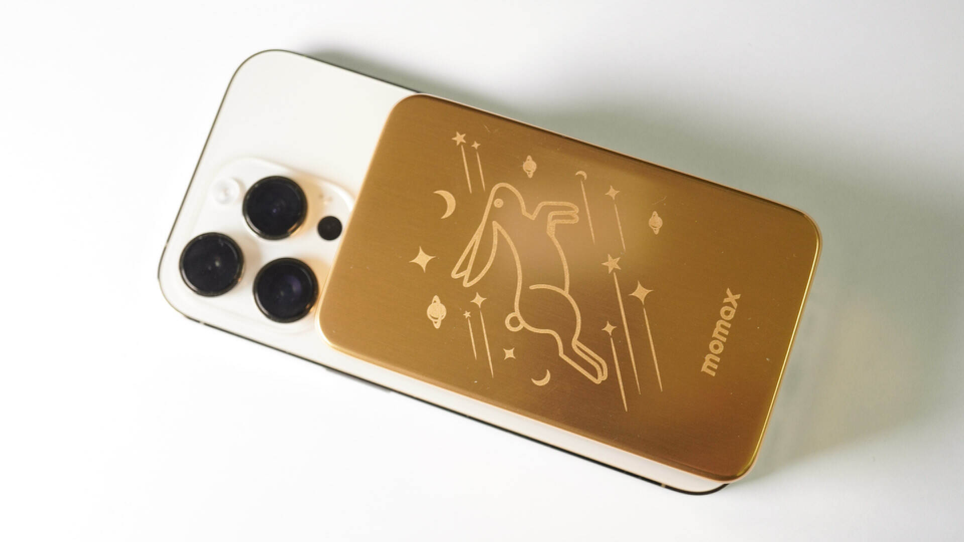 金兔迎新，兔飞猛进-摩米士兔年贺岁款磁吸充电宝