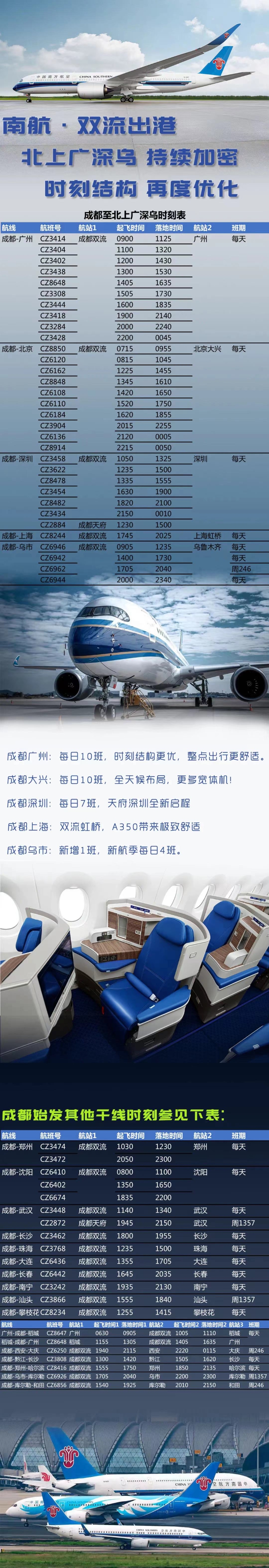 新航季国内航班计划,新航季国内航班