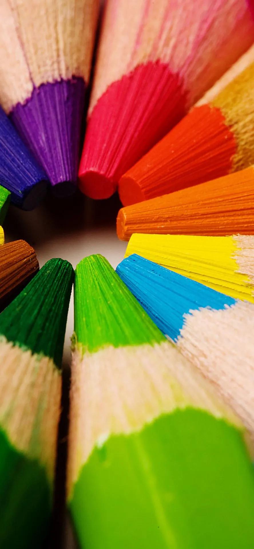 壁纸上的铅笔痕迹怎么清除,手机壁纸彩铅画